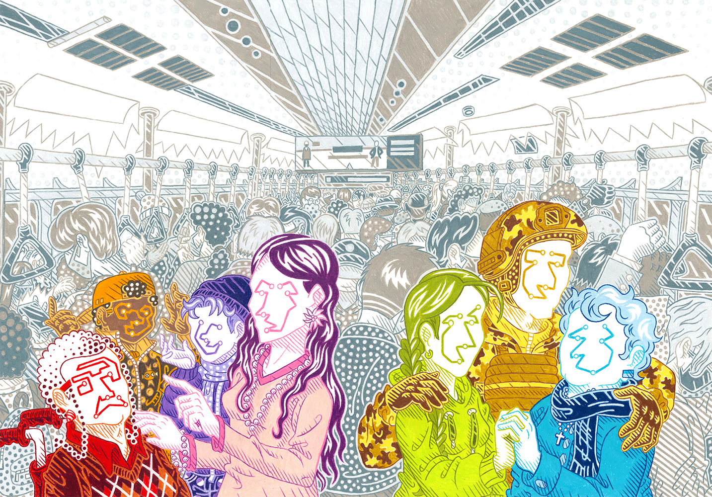 copertina del libro Sette Linee