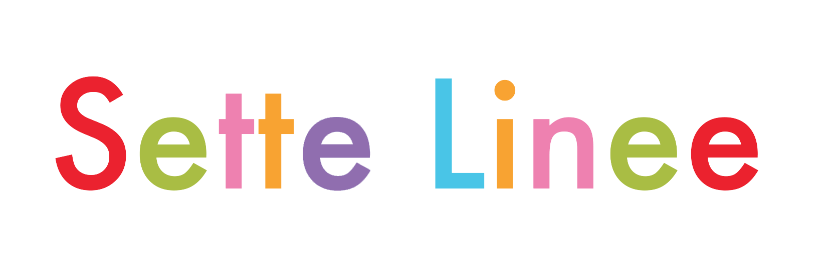 scritta del titolo del libro Sette Linee